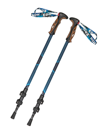 供应多功能铝合金耐用便宜的铝碳登山杖伸缩伸缩杖登山杖